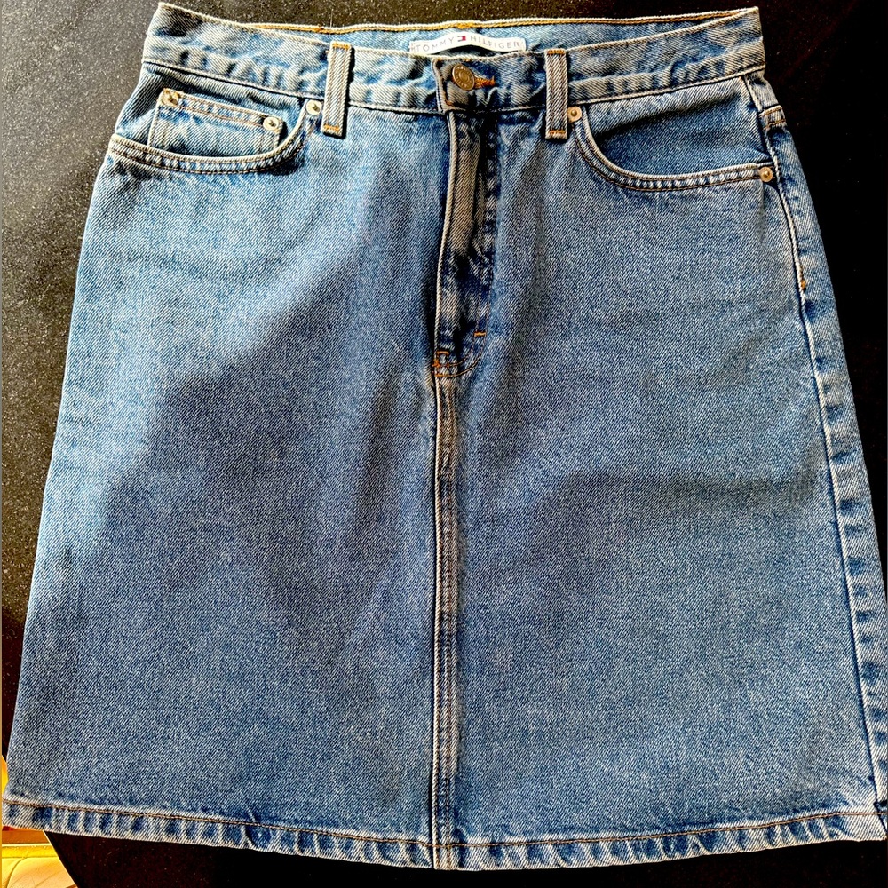 90s Tommy Hilfiger Jean skirt
